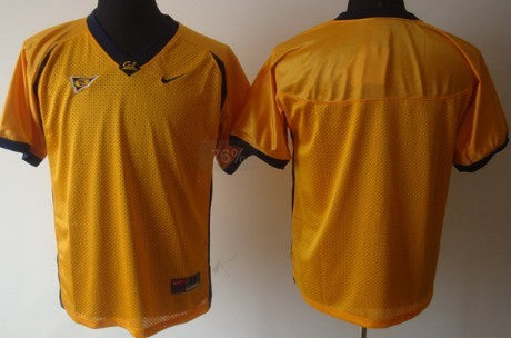 Custom Cal Bears yellow jersey