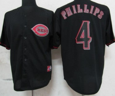Brandon Phillips Cincinnati Reds black Fashion jersey