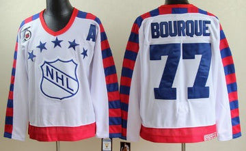 NHL All-Star white Throwback jersey