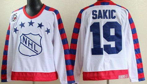 NHL All-Star white Throwback jersey