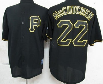 Andrew McCutchen Pittsburgh Pirates black Fashion jersey