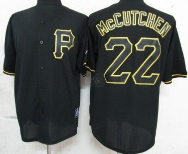 Andrew McCutchen Pittsburgh Pirates black Fashion jersey