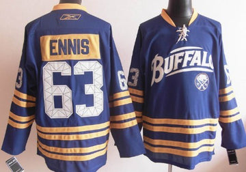 Tyler Ennis Buffalo Sabres blue Third jersey