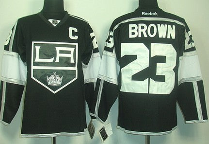 Dustin Brown Los Angeles Kings black jersey
