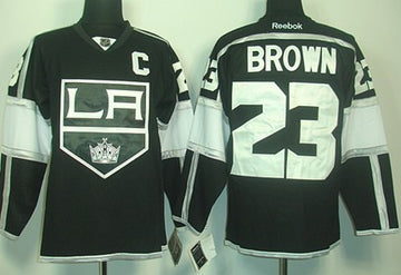 Dustin Brown Los Angeles Kings black jersey