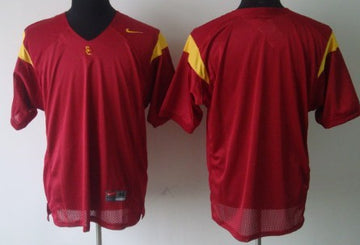 Custom USC Trojans red jersey