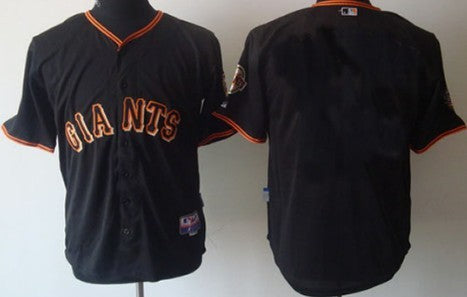 Custom San Francisco Giants black jersey