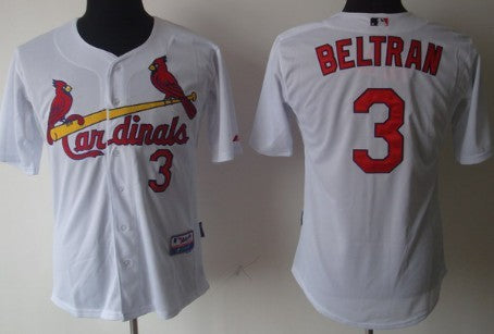 Carlos Beltran St. Louis Cardinals white jersey