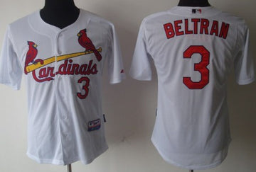 Carlos Beltran St. Louis Cardinals white jersey