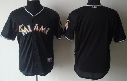 Custom Miami Marlins black jersey