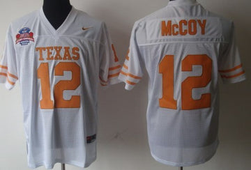 Colt McCoy Texas Longhorns white jersey