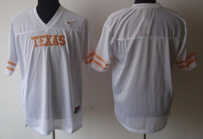 Custom Texas Longhorns white jersey