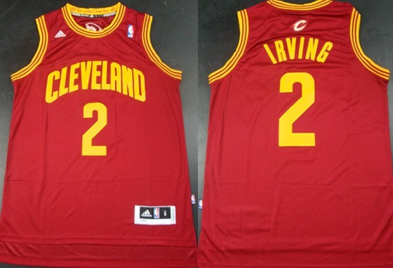 Kyrie Irving Revolution Cleveland Cavaliers red jersey