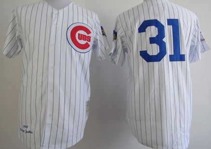 Fergie Jenkins Chicago Cubs white Throwback jersey