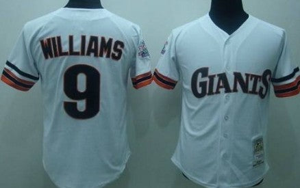 Matt Williams San Francisco Giants white Throwback jersey