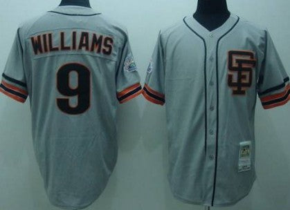Matt Williams San Francisco Giants gray Throwback jersey