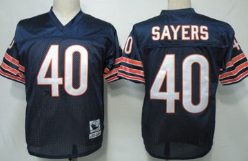 Gale Sayers Chicago Bears blue Throwback jersey