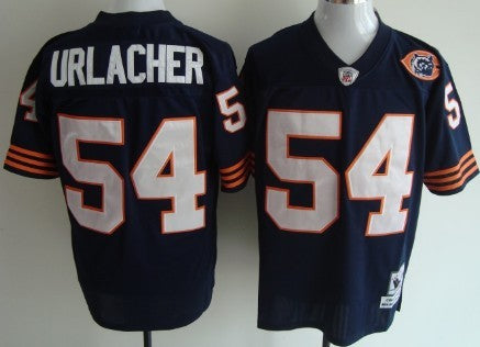 Brian Urlacher Chicago Bears blue Throwback jersey