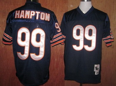 Dan Hampton Chicago Bears blue Throwback jersey