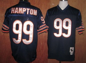 Dan Hampton Chicago Bears blue Throwback jersey