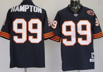 Dan Hampton Chicago Bears blue Throwback jersey
