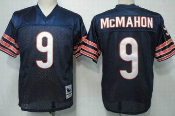 Jim McMahon Chicago Bears blue Throwback jersey