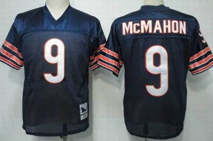 Jim McMahon Chicago Bears blue Throwback jersey