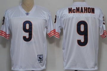 Jim McMahon Chicago Bears white Throwback jersey