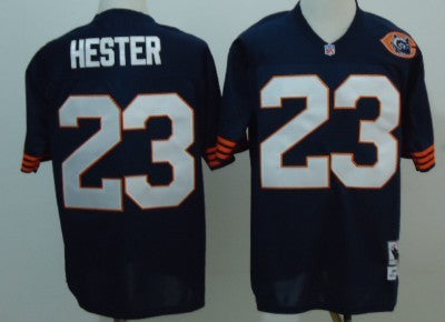 Devin Hester Chicago Bears blue Throwback jersey