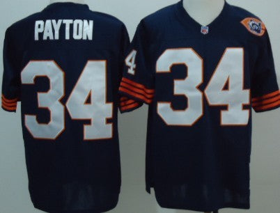 Walter Payton Chicago Bears blue Throwback jersey