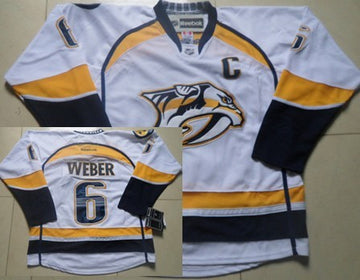 Shea Weber Nashville Predators white jersey