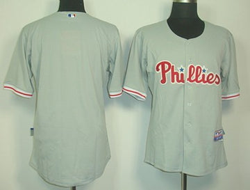 Custom Philadelphia Phillies gray jersey