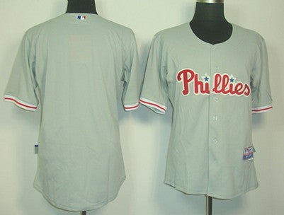 Custom Philadelphia Phillies gray jersey