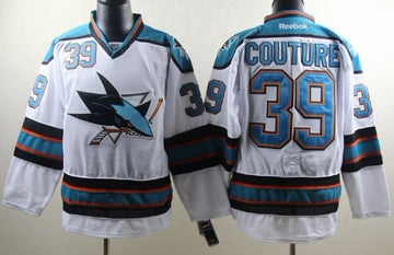 Logan Couture San Jose Sharks white jersey