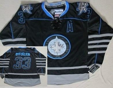 Dustin Byfuglien Winnipeg Jets black jersey