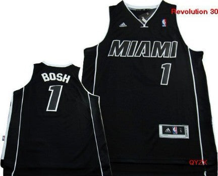 Chris Bosh Revolution Miami Heat black jersey