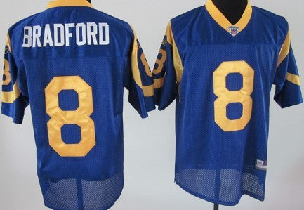 Sam Bradford Los Angeles Rams blue jersey