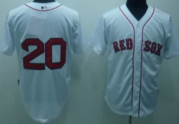 Kevin Youkilis Boston Red Sox white jersey