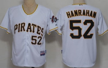 Joel Hanrahan Pittsburgh Pirates white jersey