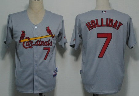 Matt Holliday St. Louis Cardinals gray jersey