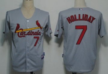 Matt Holliday St. Louis Cardinals gray jersey