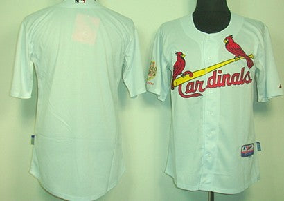 Custom St. Louis Cardinals white jersey