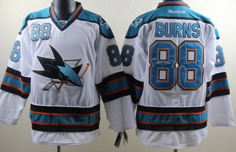 Brent Burns San Jose Sharks white jersey