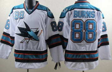 Brent Burns San Jose Sharks white jersey