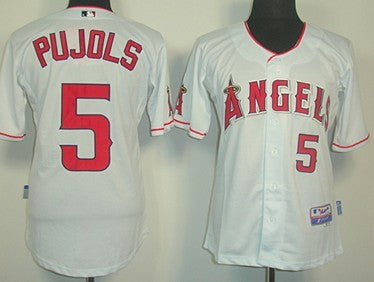 LA Los Angeles Angels white jersey