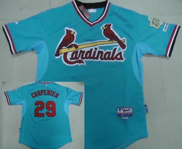 Chris Carpenter St. Louis Cardinals blue jersey