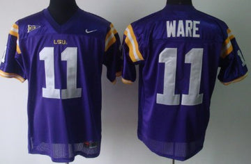 Spencer Ware LSU Tigers purple jersey