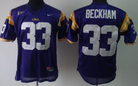 Odell Beckham LSU Tigers purple jersey