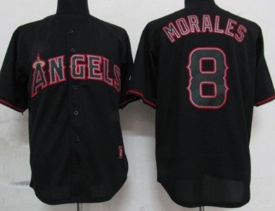 LA Los Angeles Angels black Fashion jersey