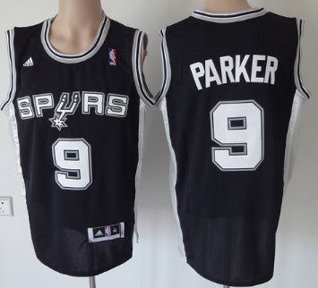 Tony Parker Revolution San Antonio Spurs black jersey